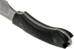 Bradford Guardian 4FE, 3D Black Micarta Guardian 4 M390, Sabre Stonewashed False Edge 4FE-101 -Outdoor Knives BDK 4FE 101 04 bradford knives