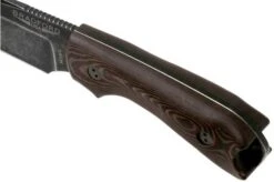 Bradford Guardian 3, 3D Brown-Red Richlite, M390 False Edge Nimbus Knivesandtools Exclusive -Outdoor Knives BDK G3 116N M390 05 bradford knives