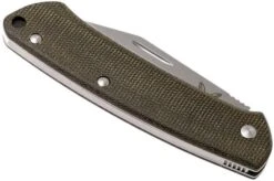 Benchmade Proper 318 Clippoint, Canvas Micarta Slipjoint Pocket Knife -Outdoor Knives BE318 04 benchmade be318 04