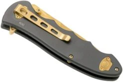 Böker Leopard-Damascus III Gold 110227DAM Limited Edition Pocket Knife -Outdoor Knives BO110227DAM 04 boker