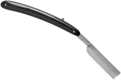 Böker Manufaktur Bicycle Race, Black Synthetic 140223 Straight Razor -Outdoor Knives BO140223 02 boker