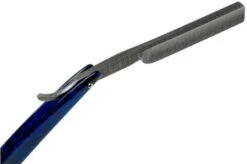 Böker Manufaktur Damascus Paua 140525DAM Straight Razor -Outdoor Knives BO140525DAM 05 boker