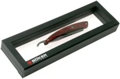 Böker Manufaktur Damascus Curly Birch 140610DAM Straight Razor -Outdoor Knives BO140610DAM 07 boker 1