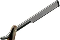 Böker Barberette Horn 140905 Shavette -Outdoor Knives BO140905 04 boker