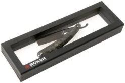 Böker Manufaktur Solingen Black Amboina 140919 Straight Razor -Outdoor Knives BO140919 06 boker