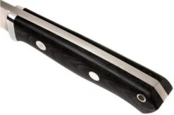 Bark River GamesKeeper II A2, Matte Black Linen Micarta -Outdoor Knives BRK02 221BRKLM 05 bark river brk02 221brklm 05