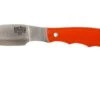 Bark River Mini Canadian A2, Blaze Orange G10, Hollow Pins, Black Sheath