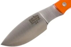 Bark River Mini Canadian A2, Blaze Orange G10, Hollow Pins, Black Sheath -Outdoor Knives BRK03 133O10 HP 03 bark river brk03 133o10 hp 03