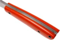 Bark River Mini Canadian A2, Blaze Orange G10, Hollow Pins, Black Sheath -Outdoor Knives BRK03 133O10 HP 05 bark river brk03 133o10 hp 05