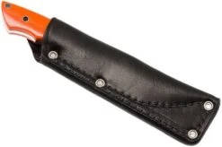 Bark River Mini Canadian A2, Blaze Orange G10, Hollow Pins, Black Sheath -Outdoor Knives BRK03 133O10 HP 07 bark river brk03 133o10 hp 07