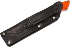 Bark River Mini Canadian A2, Blaze Orange G10, Hollow Pins, Black Sheath -Outdoor Knives BRK03 133O10 HP 08 bark river brk03 133o10 hp 08