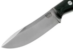 Bark River Mini Aurora Hunter CPM 3V, Black Canvas Micarta -Outdoor Knives BRK06 028BRKC 03 bark river knives