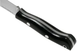 Bark River Mini Aurora Hunter CPM 3V, Black Canvas Micarta -Outdoor Knives BRK06 028BRKC 04 bark river knives