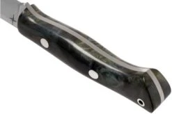 Bark River Aurora A2 Dark Blue Elder Burl, Bushcraft Knife -Outdoor Knives BRK06 115DBEB 04 bark river knives