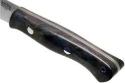 Bark River Aurora A2 Dark Blue Elder Burl, Bushcraft Knife -Outdoor Knives BRK06 115DBEB 05 bark river knives