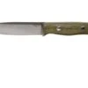 Bark River Aurora A2 Green Canvas Micarta Red Liner, Bushcraft Knife -Outdoor Knives BRK06 115GCMRL 01 bark river knives