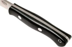 Bark River Aurora 3V, Black Canvas Micarta Bushcraft Knife -Outdoor Knives BRK06 122 3VBLC 06 bark river brk06 122 3vblc 06