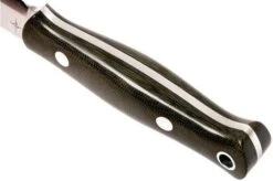 Bark River Bushcrafter I CPM 154, Green Canvas Micarta -Outdoor Knives BRK06 153GNC 04 bark river bushcrafter brk06 153gnc 04