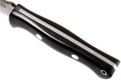 Bark River Bravo 1 LT CPM 3V, Black Canvas Micarta, Brown Sheath -Outdoor Knives BRK07 126BRKC 05 bark river brk07 126brkc 05