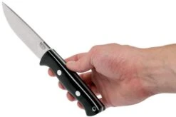 Bark River Bravo 1 LT CPM 3V Field Knife, Black Canvas Micarta -Outdoor Knives BRK07 127BRKC 07 bark river