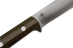 Bark River Mini Kephart CPM 3V Green Canvas Micarta, Bushcraft Knife -Outdoor Knives BRK08 023GCM 05 barkriver