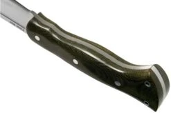 Bark River JX5 Vengeful 1 CPM 3V Green Canvas Micarta Machete -Outdoor Knives BRK10 123GCM 04 bark river knives