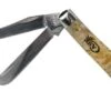 Case Knives Mini Trapper Natural Box Elder Burl, 16565, 7207 SS Pocket Knife -Outdoor Knives CE16565 01 case