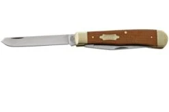 Case Trapper, Smooth Natural Canvas Micarta, 23690, 10254 SS, Pocket Knife