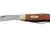 Case Large Stockman Natural Canvas Micarta, 23693, 10375 SS, Pocket Knife -Outdoor Knives CE23693 01 case
