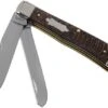 Case Trapper Black Sycamore Wood, 25570, 7254 SS Pocket Knife