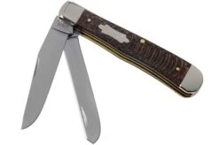 Case Trapper Black Sycamore Wood, 25570, 7254 SS Pocket Knife