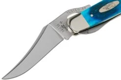 Case Russlock Caribbean Blue Bone, Sawcut, 25589, 61953L SS Pocket Knife -Outdoor Knives CE25589 03 case