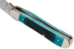 Case Russlock Caribbean Blue Bone, Sawcut, 25589, 61953L SS Pocket Knife -Outdoor Knives CE25589 05 case