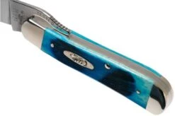 Case Russlock Caribbean Blue Bone, Sawcut, 25589, 61953L SS Pocket Knife -Outdoor Knives CE25589 06 case