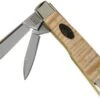 Case Gunstock Natural Curly Maple Smooth, 25945, 72130 SS Pocket Knife -Outdoor Knives CE25945 01 case