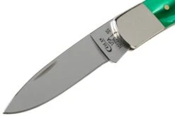 Case Lockback SparXX Green Pearl Kirinite Smooth, 27372, 101225L SS Pocket Knife -Outdoor Knives CE27372 03 case