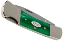 Case Lockback SparXX Green Pearl Kirinite Smooth, 27372, 101225L SS Pocket Knife -Outdoor Knives CE27372 04 case