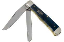 Case Trapper Mediterranean Blue Bone, Smooth, 52800, 6254 SS Pocket Knife