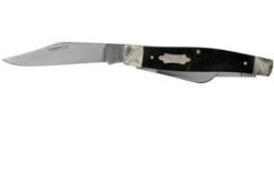 Case Large Stockman Ebony Wood, Worked Bolsters, 59673, 7375 SS Pocket Knife -Outdoor Knives CE59673 03 case