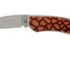 Case X Woodchuck Executive Lockback Brushed Stainless, Giraffe, 64320, M1300L SS Pocket Knife -Outdoor Knives CE64320 01 case knives