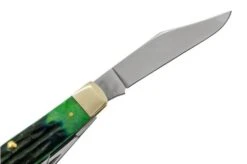Case Jig Large Stockman, Hunter Green Bone, Deep Canyon, 75833, 6375 SS, Pocket Knife -Outdoor Knives CE75833 05 case
