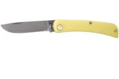 Case Sod Buster Jr. Yellow Synthetic, 80032, 3137 SS Pocket Knife