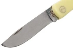Case Sod Buster Jr. Yellow Synthetic, 80032, 3137 SS Pocket Knife -Outdoor Knives CE80032 03 case ce80032 03