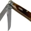 Case Mini Trapper Dark Molasses Bone, Sawcut, 83141, 6207 SS Pocket Knife -Outdoor Knives CE83141 01 case