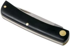 Case Sod Buster Jr. Jet Black Synthetic, 00095, 2137 SS Pocket Knife -Outdoor Knives CE95 04 case ce95 04