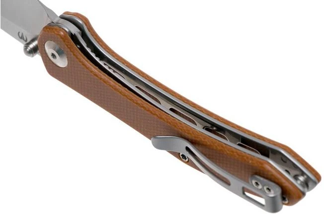 Civivi Hadros C20004-2 Brown Micarta Pocket Knife, Dylan Mallery Design 7 Civivi Hadros C20004-2 Brown Micarta Pocket Knife, Dylan Mallery Design - Image 5