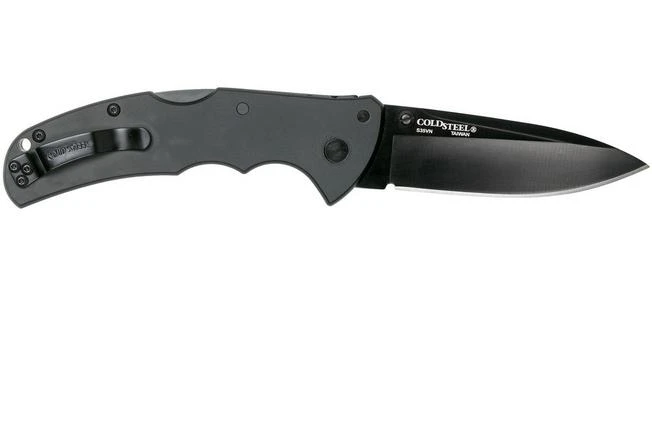 Cold Steel Code 4 Spear Point 58PAS Black/Black CPM S35VN Plain Edge, Pocket Knife 4 Cold Steel Code 4 Spear Point 58PAS Black/Black CPM S35VN Plain Edge, Pocket Knife - Image 2