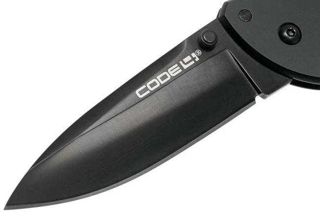 Cold Steel Code 4 Spear Point 58PAS Black/Black CPM S35VN Plain Edge, Pocket Knife 5 Cold Steel Code 4 Spear Point 58PAS Black/Black CPM S35VN Plain Edge, Pocket Knife - Image 3