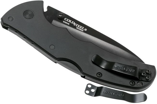 Cold Steel Code 4 Spear Point 58PAS Black/Black CPM S35VN Plain Edge, Pocket Knife 6 Cold Steel Code 4 Spear Point 58PAS Black/Black CPM S35VN Plain Edge, Pocket Knife - Image 4