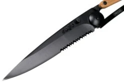 Deejo Wood Black Serrated, 37g, Olive Wood, 1GB000501, Pocket Knife -Outdoor Knives DJ1GB000501 03 deejo